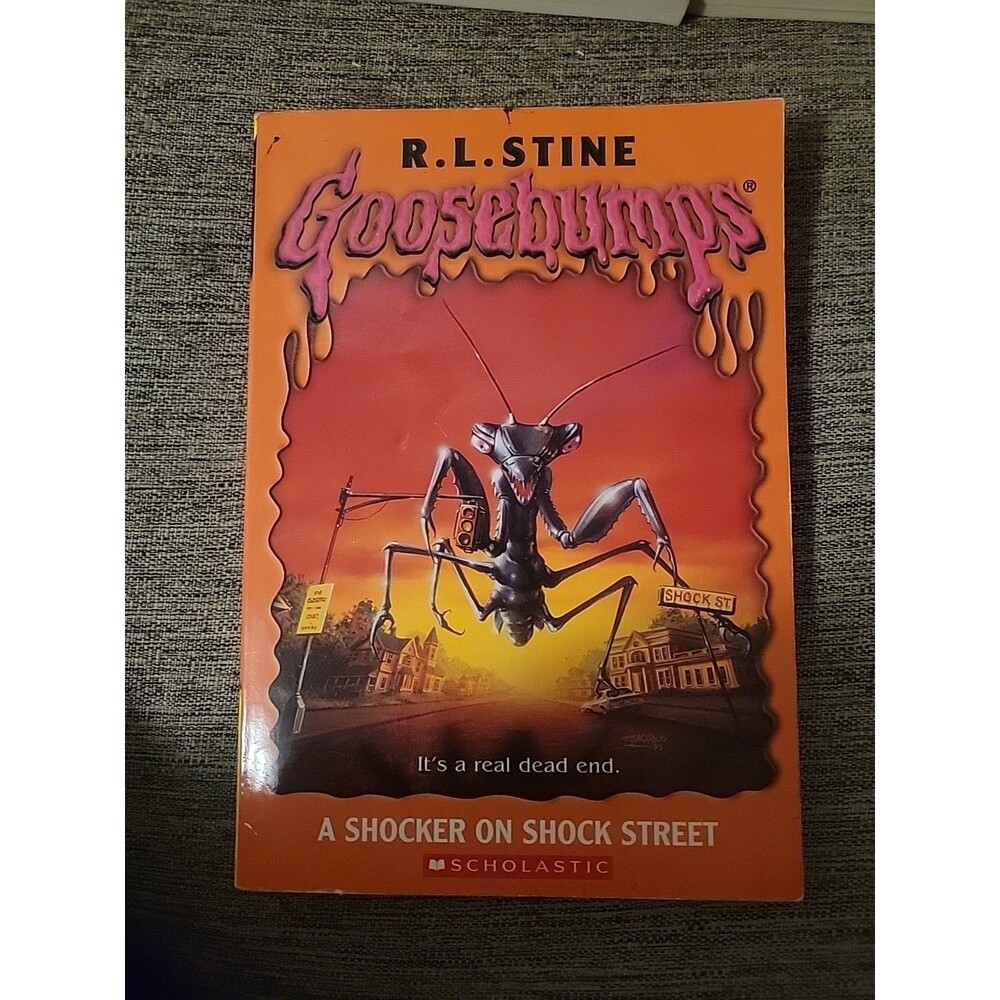 Vintage Goosebumps 35 A Shocker On Shock Street R.L. Stine 1995
